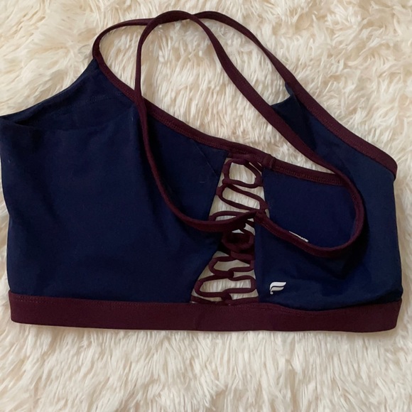 Fabletics Dark Blue & Purple Sports Bra - Picture 4 of 4